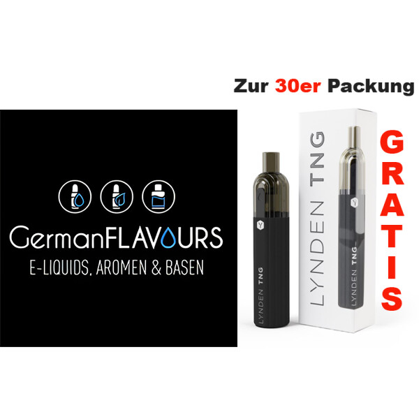 20x German Flavours Liquids ohne Nikotin Spearmint