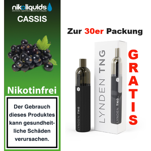 nikoliquids Liquids - 10ml ab 6,95&euro; 0 mg Cassis