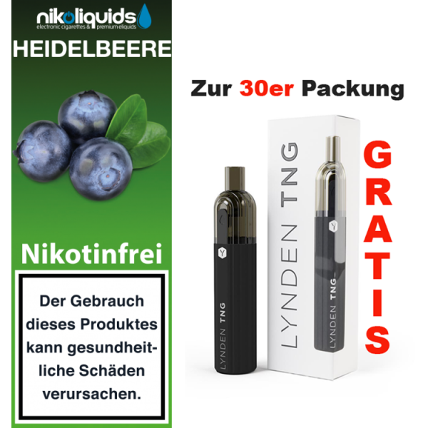 nikoliquids Liquids - 10ml ab 6,95&euro; 0 mg Heidelbeere