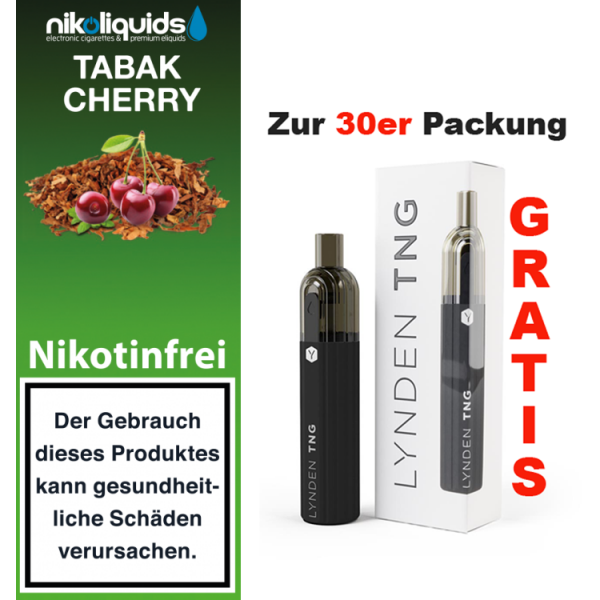 10ml f&uuml;r 7,20&euro; -0 mg Tabak Cherry