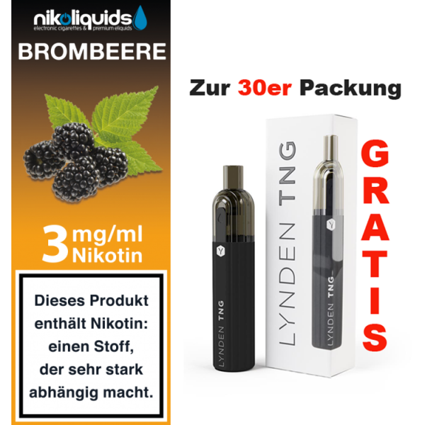 nikoliquids Liquids - 10ml ab 6,95&euro; 3 mg Brombeere