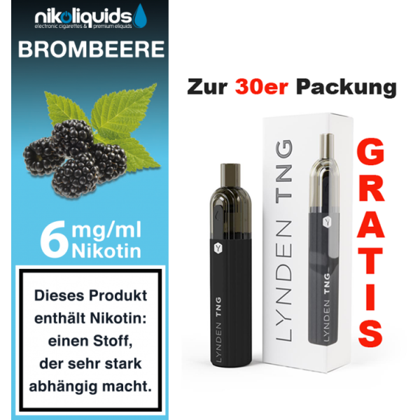 nikoliquids Liquids - 10ml ab 6,95&euro; 6 mg Brombeere
