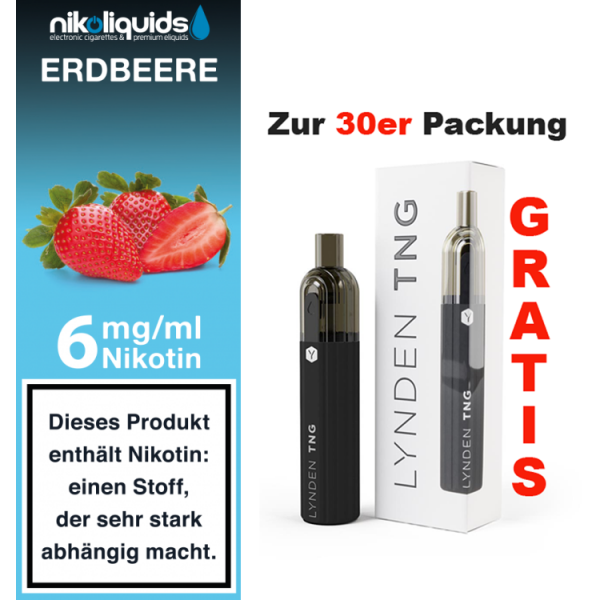 nikoliquids Liquids - 10ml ab 6,95&euro; 6 mg Erdbeere