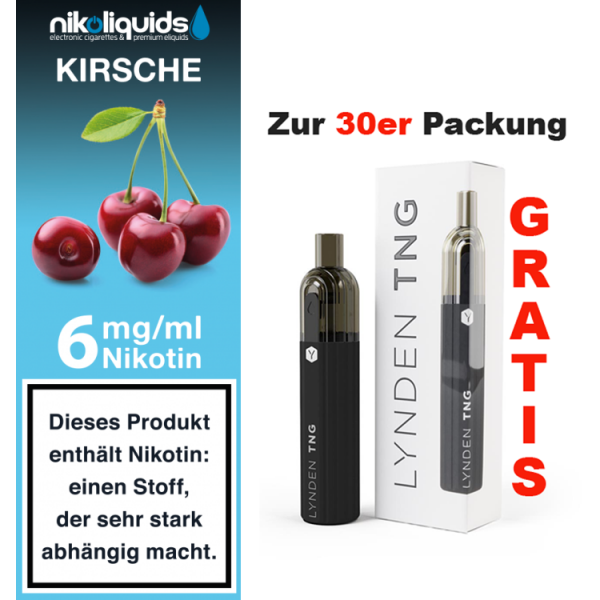 nikoliquids Liquids - 10ml ab 6,95&euro; 6 mg Kirsche