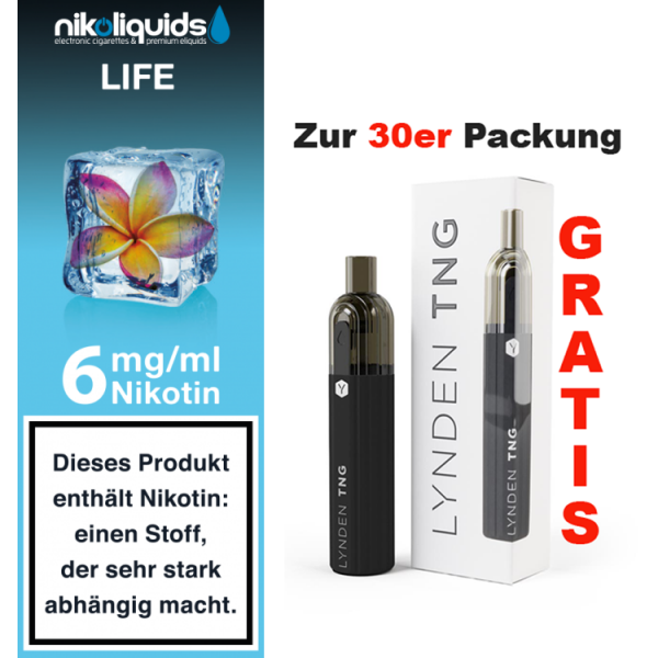 nikoliquids Liquids - 10ml ab 6,95&euro; 6 mg Life