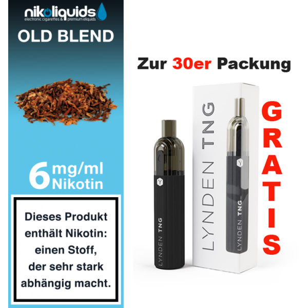 nikoliquids Liquids - 10ml f&uuml;r 7,20&euro; 6 mg Old Blend