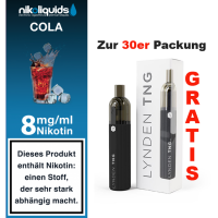 nikoliquids Liquids - 10ml f&uuml;r 7,20&euro; 8 mg Cola