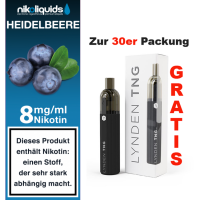 nikoliquids Liquids - 10ml ab 6,95&euro; 8 mg Heidelbeere