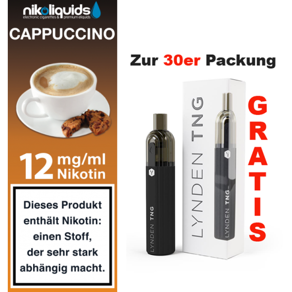 10ml f&uuml;r 7,20&euro; -12 mg Cappuccino