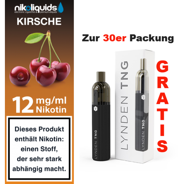 nikoliquids Liquids - 10ml ab 6,95&euro; 12 mg Kirsche