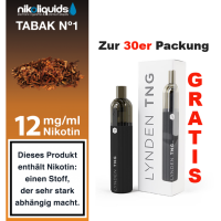 nikoliquids Liquids - 10ml ab 6,95&euro; 12 mg Tabak No. 1