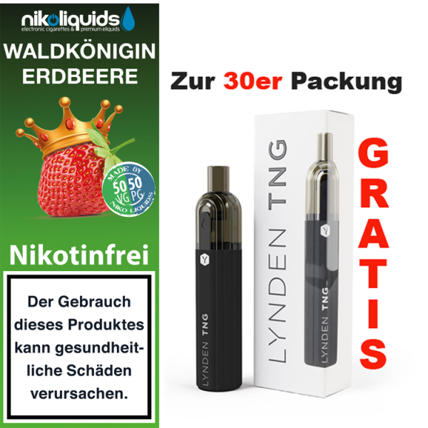 nikoliquids Liquids - 10ml ab 6,95&euro; 0 mg Waldk&ouml;nigin Erdbeere