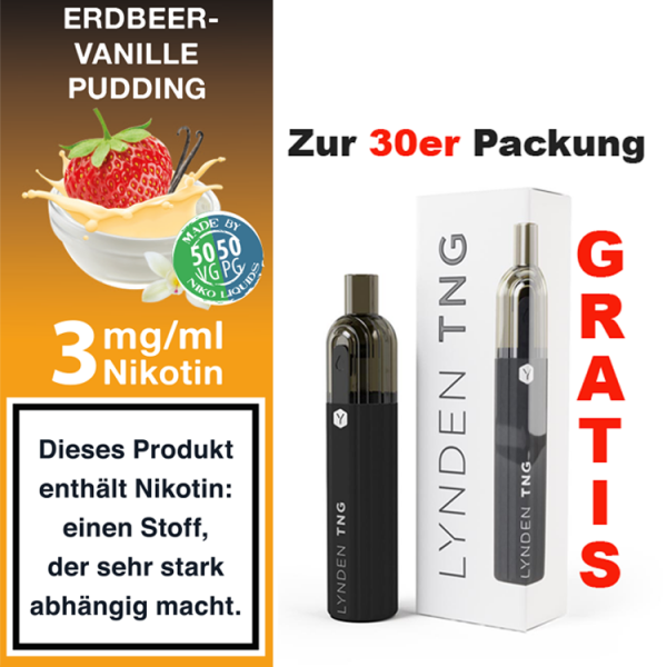 10ml f&uuml;r 7,20&euro; -0 mg Erdbeer-Vanillepudding