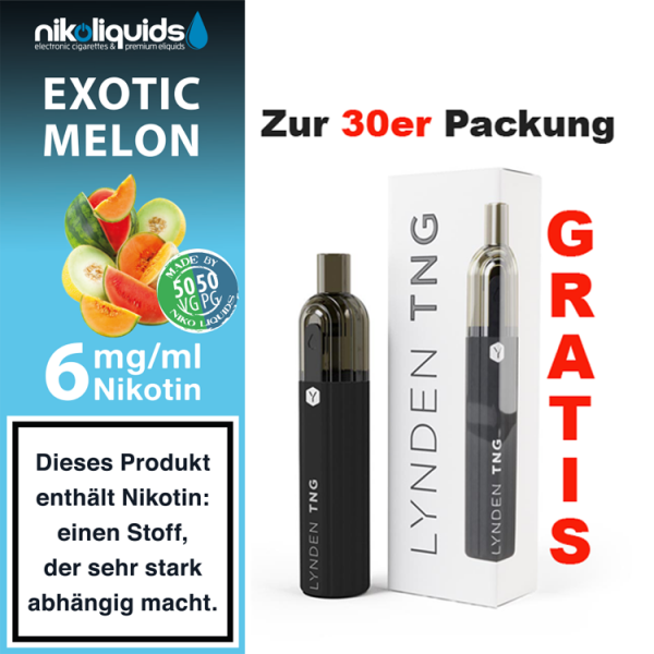 nikoliquids Liquids - 10ml ab 6,95&euro; 6 mg Exotic Melon
