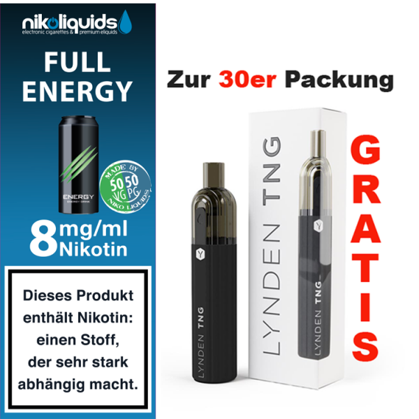 nikoliquids Liquids - 10ml ab 6,95&euro; 8 mg Full Energy