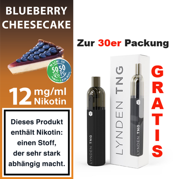 10ml f&uuml;r 7,20&euro; -12 mg Blueberry Cheesecake