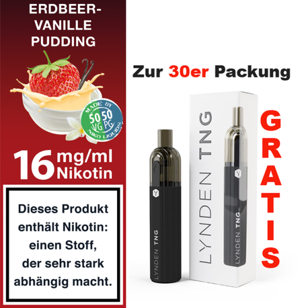 10ml f&uuml;r 7,20&euro; -16 mg Erdbeer-Vanillepudding