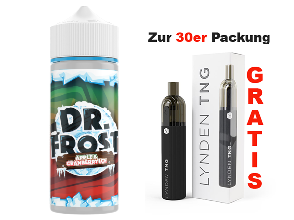 Dr. Frost - Polar Ice Vapes - Apple Cranberry Ice - 100ml 0mg/ml - ab 40,00&euro;