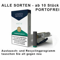 LYNDEN Depots Alle Sorten Mint+X 12mg pro ml