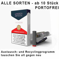 LYNDEN Depots Alle Sorten Original Tabak 18mg pro ml